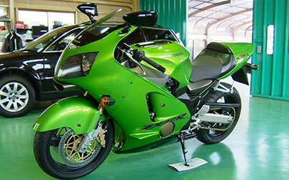 カワサキ　ZX12R　施工後