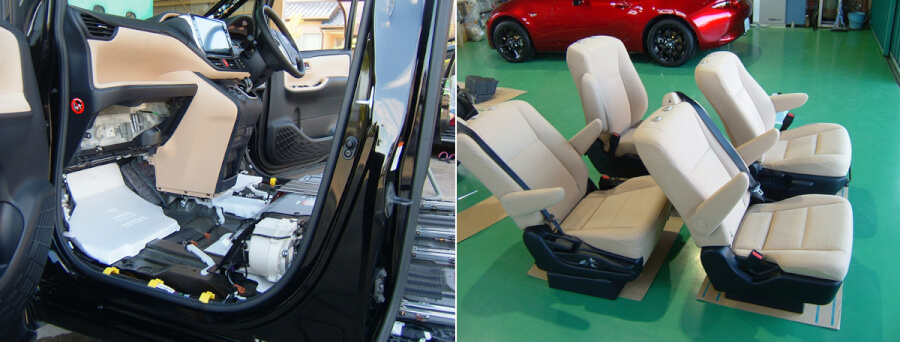 カービューティープロ長谷川の車内クリーニング カービューティープロ 長谷川